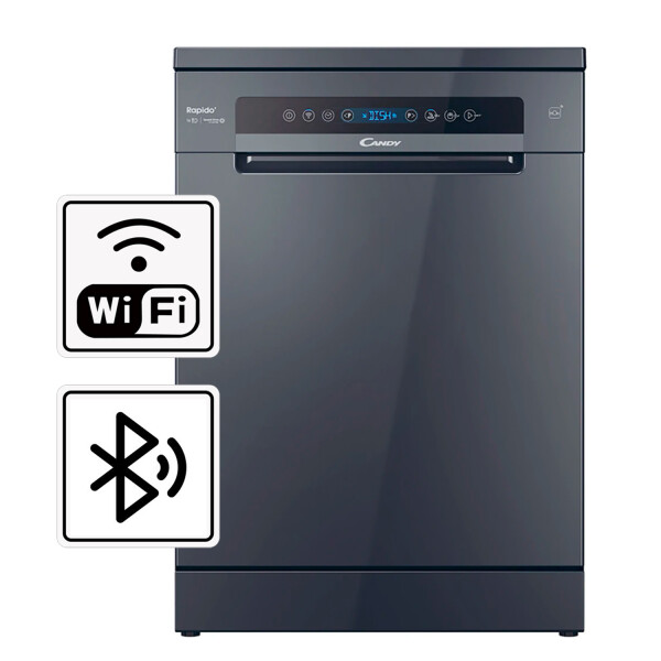 Lavavajilla Candy Rapidó Inverter Con Wi-fi Y Bluetooth LAVAVAJILLAS CANDY INOX 16 SERV CF6D4F0A