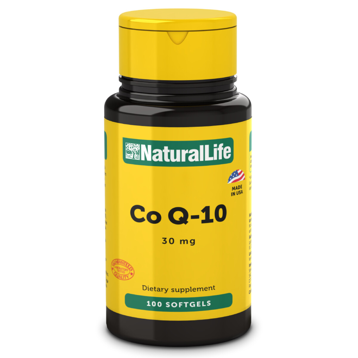 Coenzima Q-10 Natural Life 100 Cápsulas 