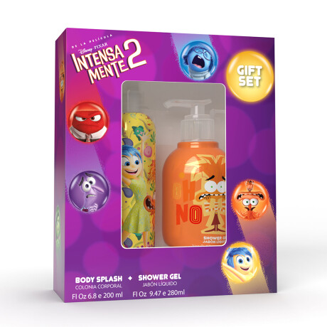 Pack Body Splash Disney Intensamente + Shower Gel Pack Body Splash Disney Intensamente + Shower Gel