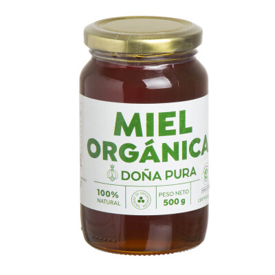 Miel Doña Pura Orgánica 500g Doña Pura Miel Organica 500g