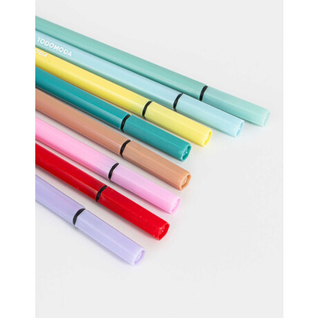 Set De Microfibras Combinacion Multicolor