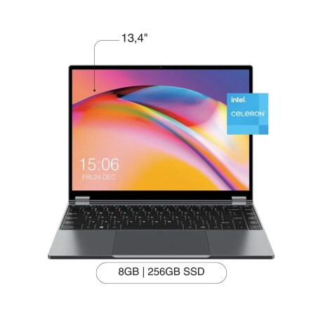 Notebook CHUWI Freebook 13.4' 2K Touch 256GB / 8GB RAM Intel Celeron N5100 - Silver Notebook CHUWI Freebook 13.4' 2K Touch 256GB / 8GB RAM Intel Celeron N5100 - Silver