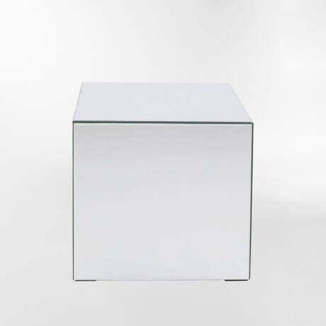 MESA AUXILIAR LUXY MIRROR Plateado - CUADRADO/A
