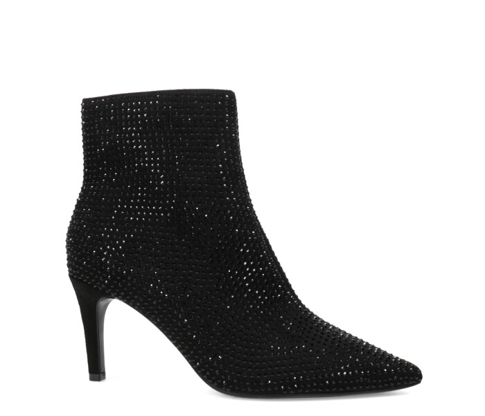 Bota HILERE con taco y en punta Black