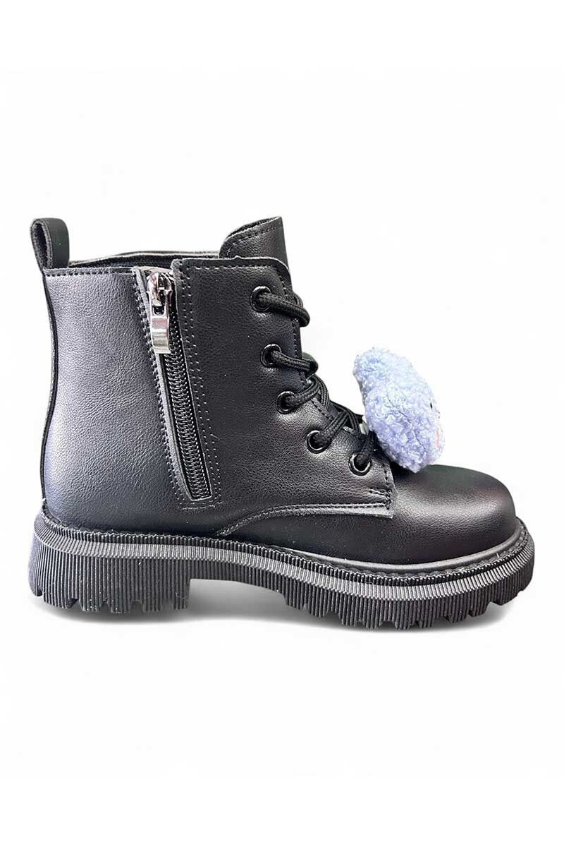 BORCEGO INFANTIL CON APLIQUE Negro
