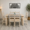 Juego de comedor 6 sillas Linea Bahía Juego de comedor 6 sillas Linea Bahía