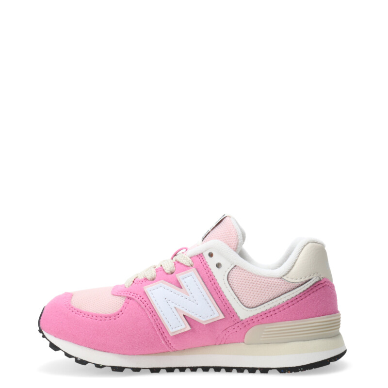 Championes Infantiles New Balance 574 Rosado - Beige