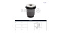Buje Toyota Hilux 04-15 Der/Izq Buje Toyota Hilux 04-15 Der/Izq