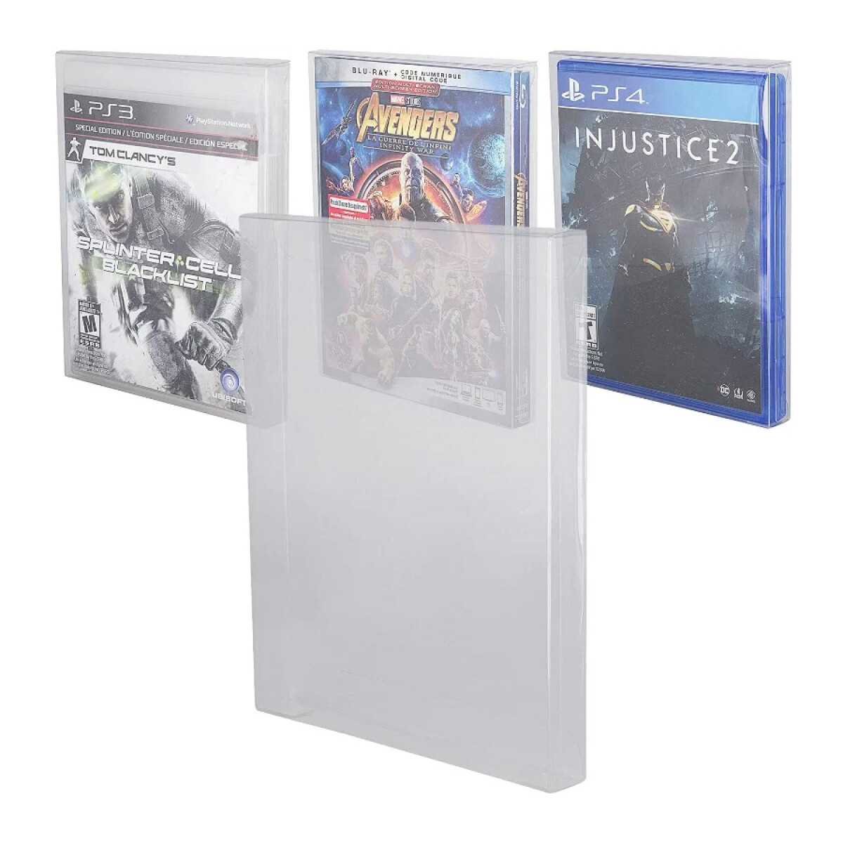 Protectores para XBOX One, PS3 y PS4 (Caja)(Pack x25) *No incluye juegos* 