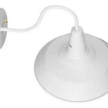 Lampara Farol Campana De Pared Vintage Retro Blanco