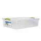 Set x3 Caja organizadora 32 lts Wenbox TRANSPARENTE