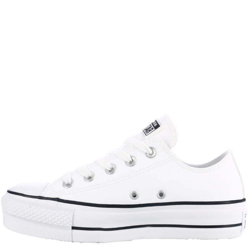 Championes Unisex Converse - All Star Plataforma Chuck Taylor Lift Blanco - Negro