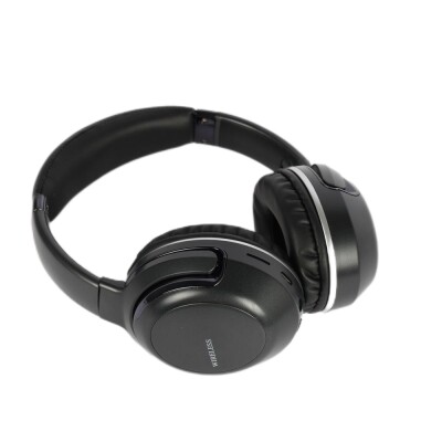 Auriculares bluetooth BT820 con vincha ajustable negro Auriculares bluetooth BT820 con vincha ajustable negro