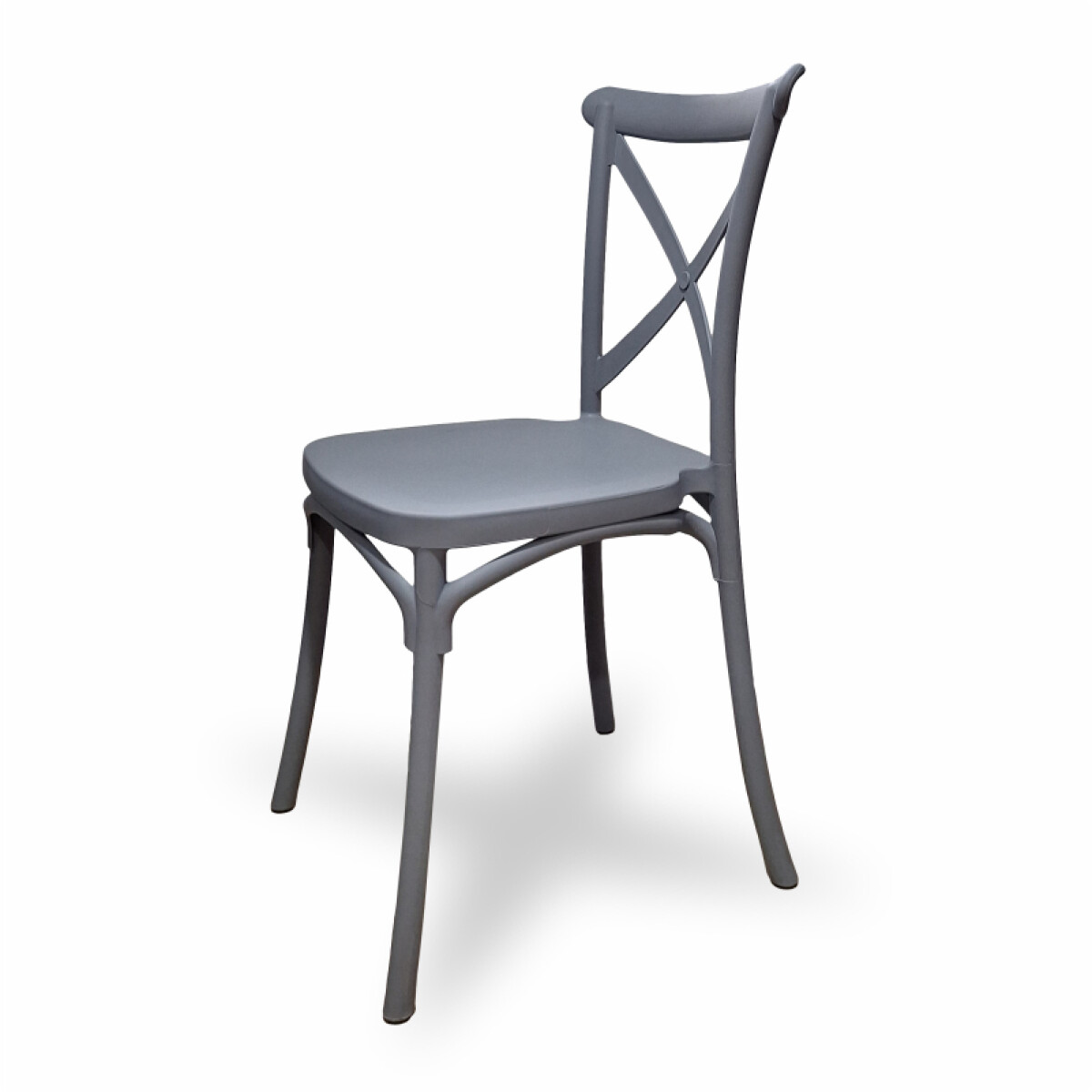 Silla Estilo Nórdico Katrina Para Comedor o Jardín - Gris 