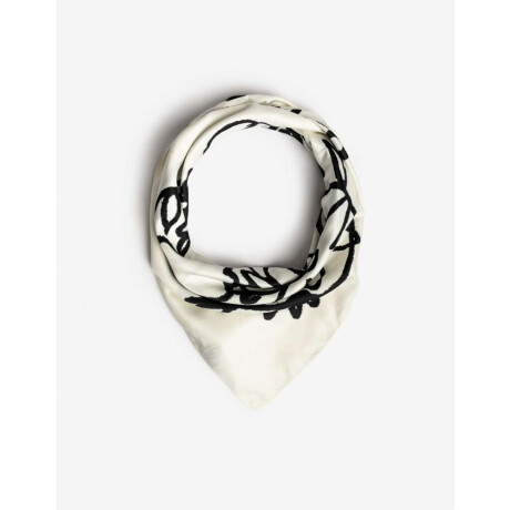 Pañuelo Estampa Flores Combinacion Multicolor