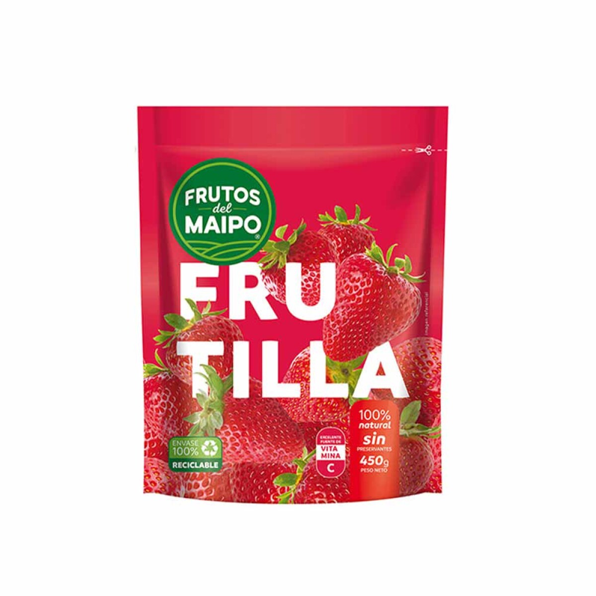 Frutilla Frutos Del Maipo 450 Grs 