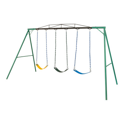 Hamaca de Plaza con 3 hamacas de cincha, altura 1,80 mts Hamaca de Plaza con 3 hamacas de cincha, altura 1,80 mts