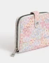 Billetera Estampados Billetera Cuerina Con Solapa - Estampado Flores