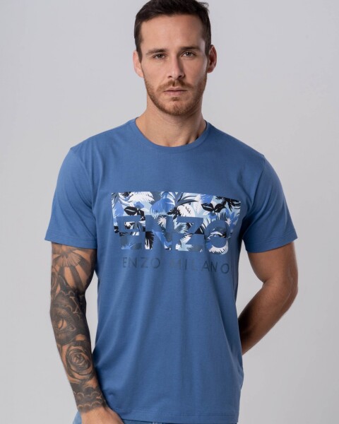 Camiseta Azul Petroleo U