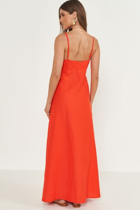 Vestido Rosalinda Rojo