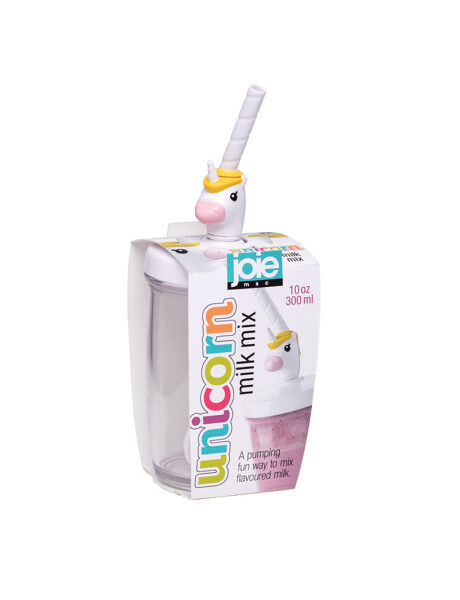 VASO 300ML DISEÑO UNICORNIO C/ TAPA Y SORBITO JOIE VASO 300ML DISEÑO UNICORNIO C/ TAPA Y SORBITO JOIE