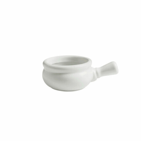 Cazuela con Mango Actualite 320 ml Blanco Porcelana Cazuela con Mango Actualite 320 ml Blanco Porcelana