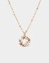 Cadena Corta con Dije Mariposas Cadena Corta Con Dije De Mariposa - Dorado