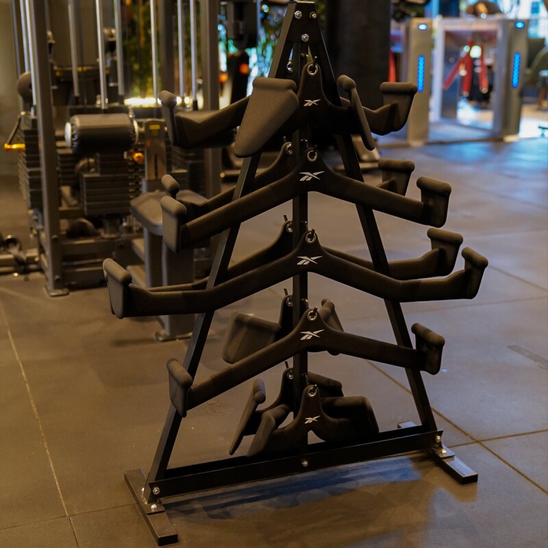 Set de barras para polea 8mm Negro