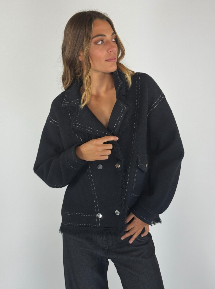 CHAQUETA REGINA - NEGRO 