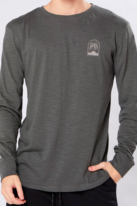 T-SHIRT ML FURIEL RUSTY Verde Oscuro