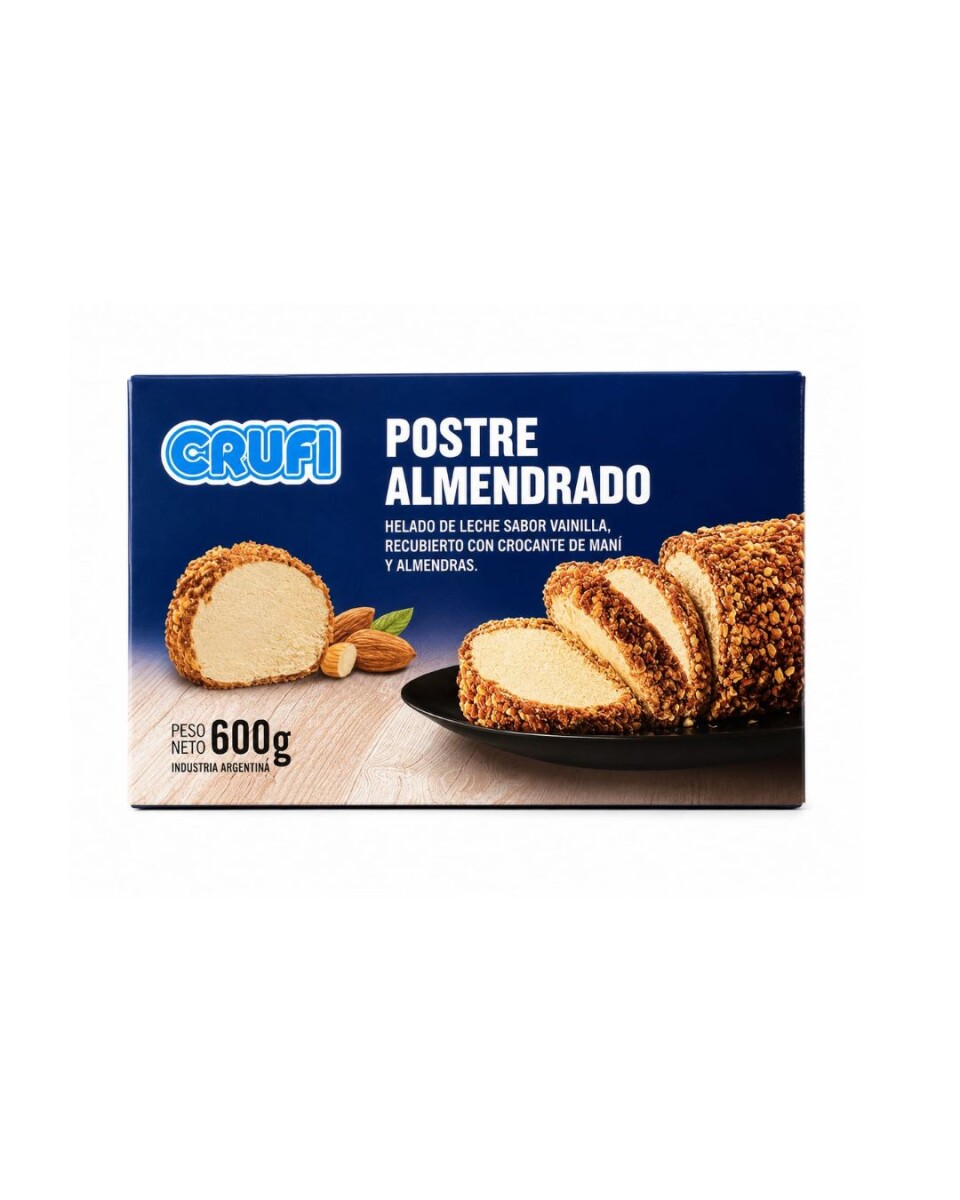 POSTRE ALMENDRADO CRUFI 600GRS 