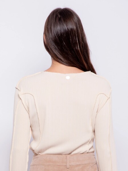 T-SHIRT ALLIE VOLME BEIGE