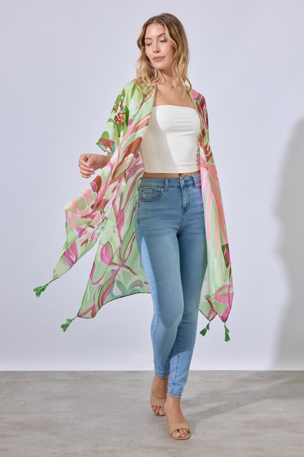 Kimono Spring MULTI/ROSA