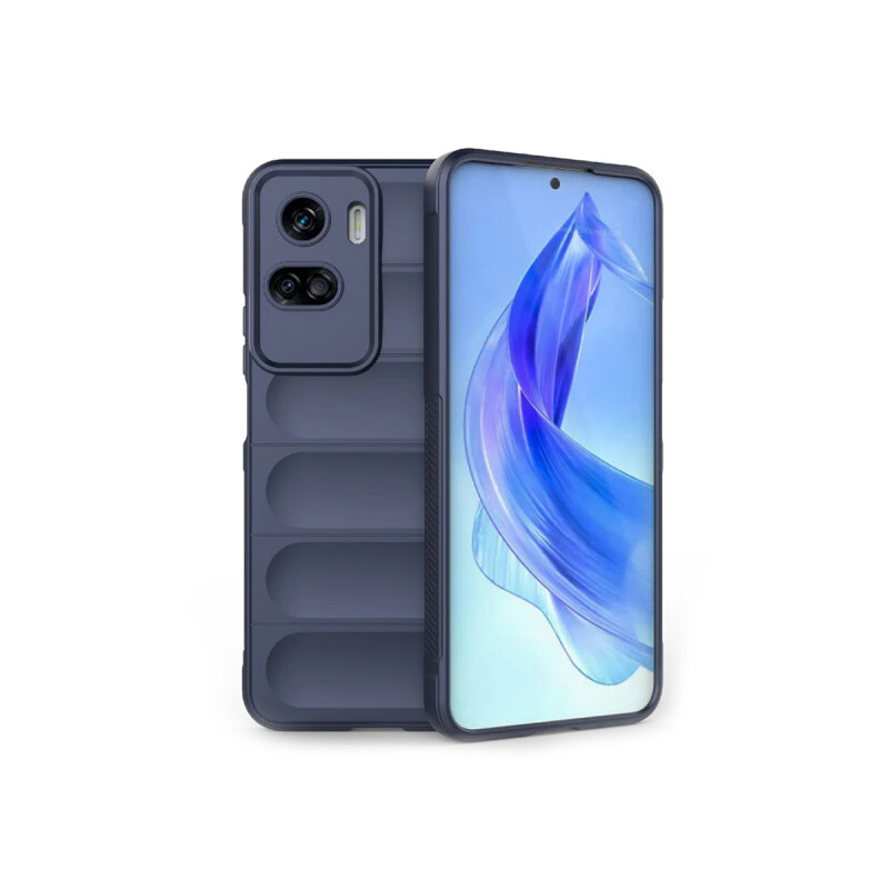 Protector Honor 90 Lite engomado con textura color azul Protector Honor 90 Lite Engomado Con Textura Color Azul