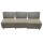 Pack x3 Sillón Modular Lumax de encastre Orebo en caja Gris