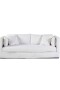 LESTAT SOFA LESTAT 3,5 PLAZAS TELA HL BLANCO 236X96X84H CM