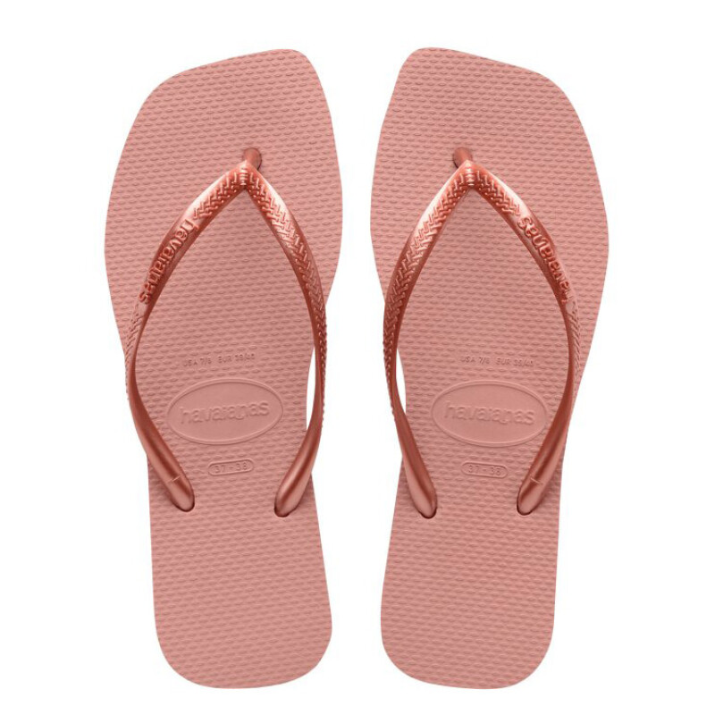 Sandalias de Mujer Havaianas Slime Square Rosado