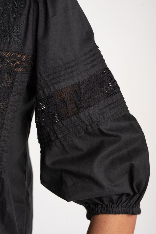 Blusa Boho Negro