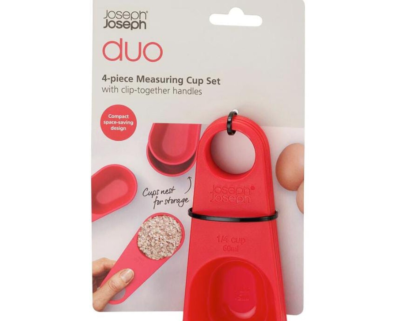 Juego de Tazas Medidoras Joseph Joseph Duo – Set x4 Juego de Tazas Medidoras Joseph Joseph Duo – Set x4