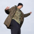 CAMPERA BS PUFFER LONG MEN oliva night OLIVA