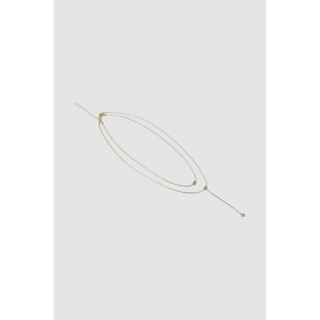 Collar net Oro fuerte