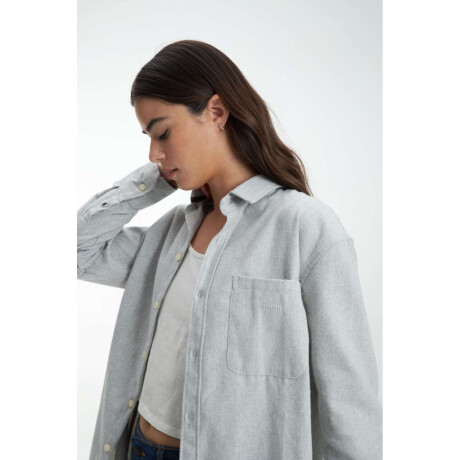 Camisa Thais Gris melange