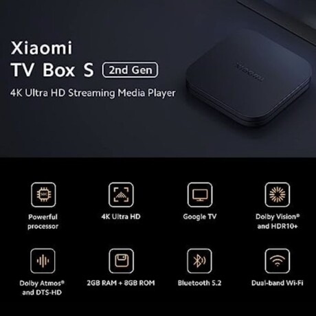 TV Box Xiaomi Mi Box S 4K 2nd gen TV Box Xiaomi Mi Box S 4K 2nd gen