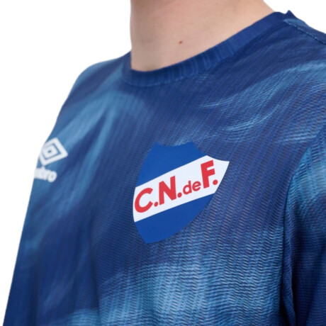 Remera Nacional Press Blue