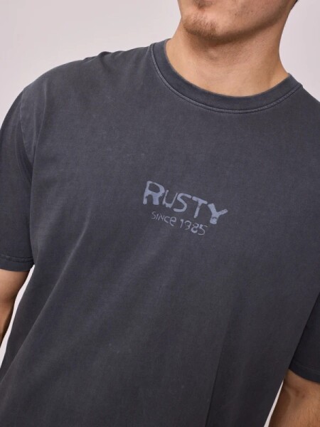T-SHIRT RUSTY FLIPDA GRIS