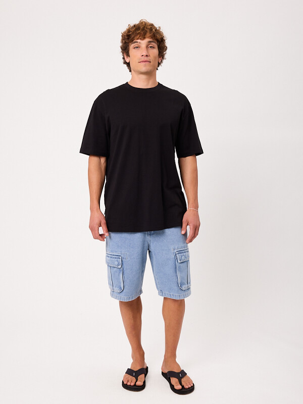T-SHIRT LUKINA S27 RUSTY Negro
