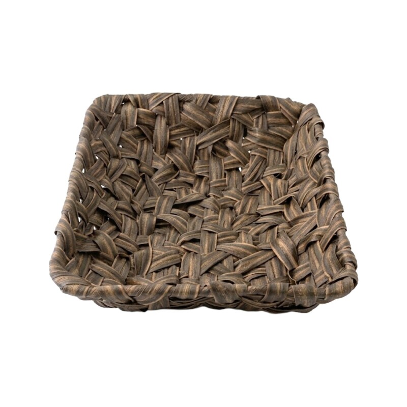 BANDEJA MARRON COMB 36X25X5CM Unica