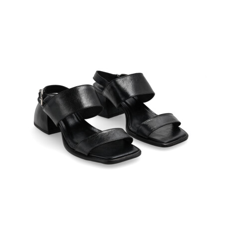 SANDALIAS VENET - CUERO FONDUTTI NEGRO
