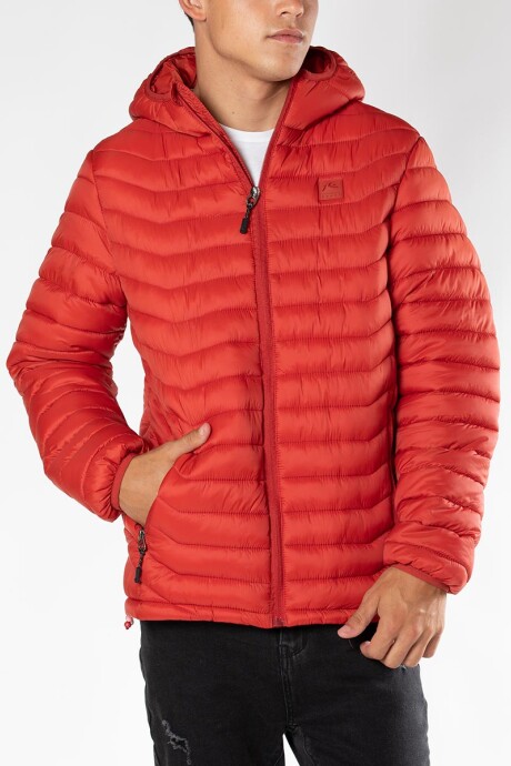 CAMPERA VALLEW22 RUSTY Rojo