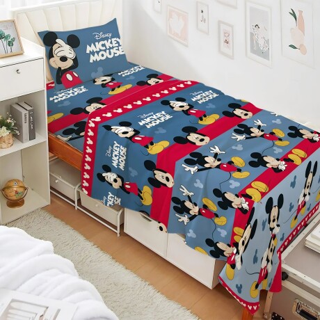 Juego de Sábanas Disney Infantil 1 plaza Mickey
